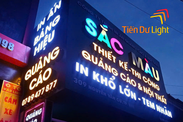 Thi công, làm bảng hiệu tphcm chuyên nghiệp