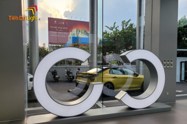 Logo chữ nổi công ty