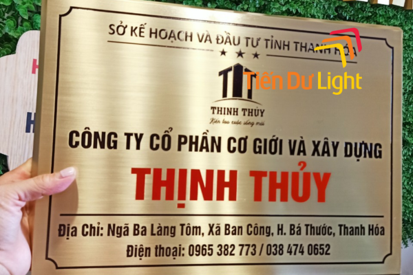 Công ty làm biển quảng cáo tại Hà Nội - Tiến Dư Light
