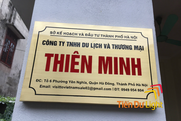 Tầm quan trọng của biển hiệu công ty