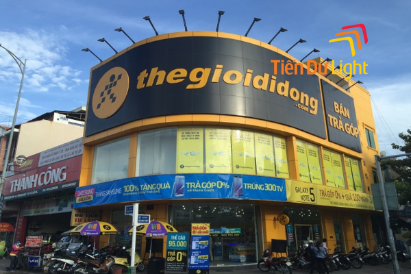 Mẫu biển alu thế giới di dộng