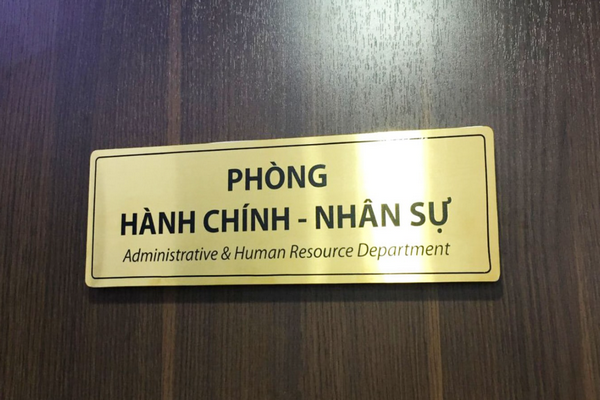 Làm biển phòng ban mang đến nhiều lợi ích