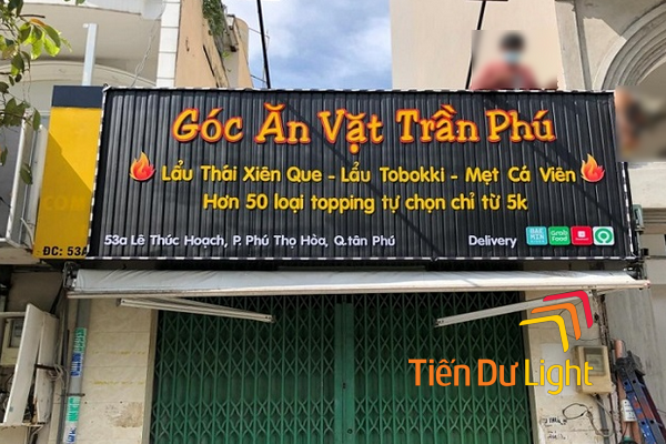Lý do nên làm biển quảng cáo đồ ăn vặt
