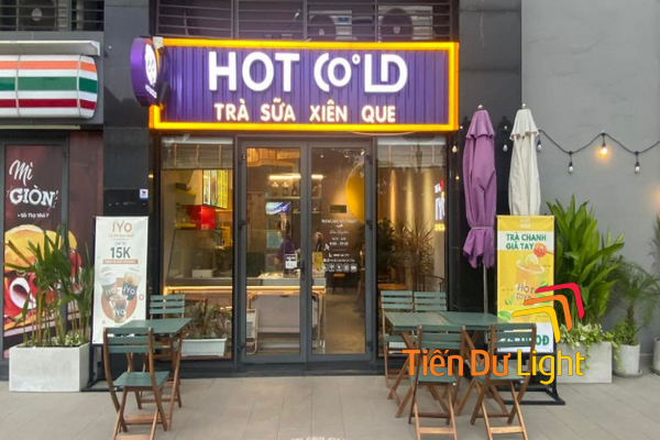 làm biển quảng cáo đồ ăn vặt cần lựa chọn đơn vị uy tín