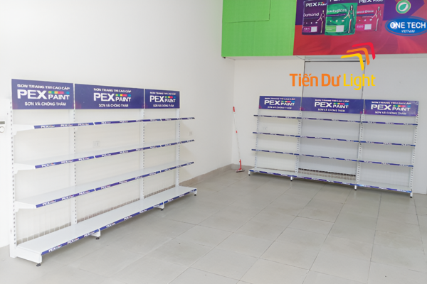 Kệ quảng cáo sắt