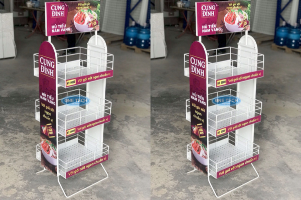 Làm kệ quảng cáo tăng định vị thương hiệu