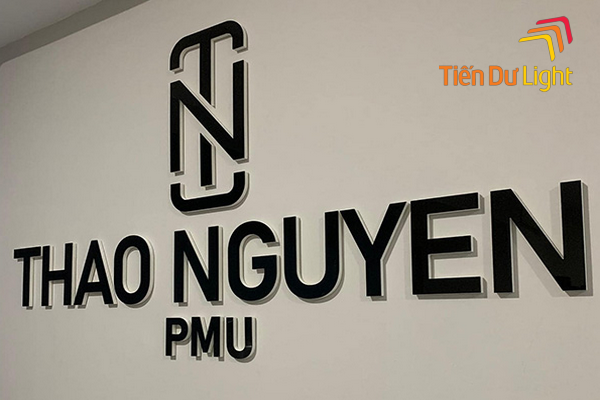 Tìm hiểu về logo chữ nổi mica