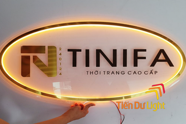 Phân loại logo mica led