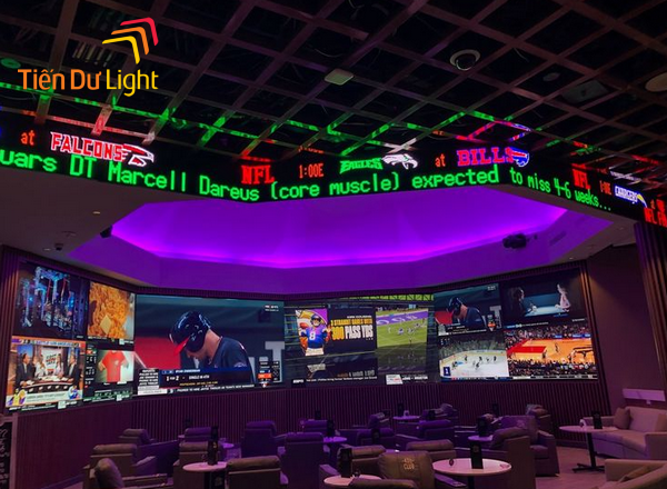 Màn hình led chạy chữ ứng dụng phổ biến