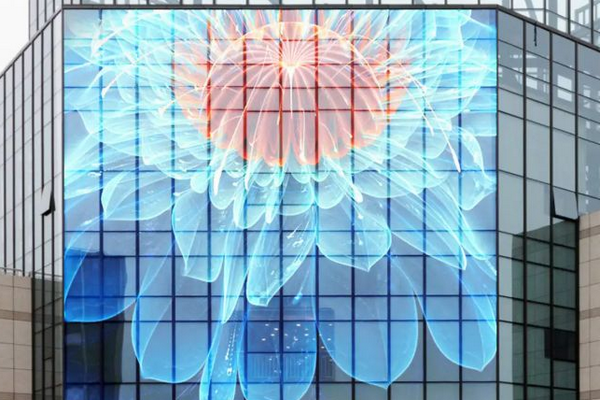 Màn hình led dán kính ứng dụng cho không gian nào?
