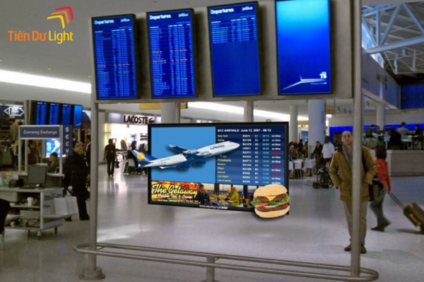 Đặc điểm của màn hình led sân bay