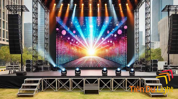 Các loại màn hình led sân khấu ngoài trời phổ biến