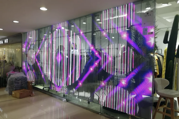 Lợi ích khi làm màn hình led xuyên thấu