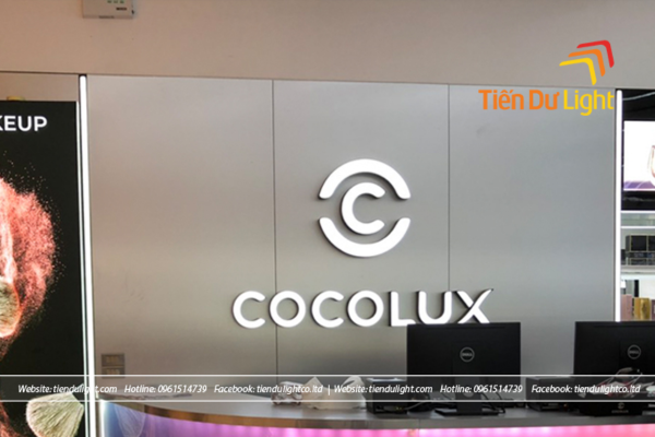 Bảng hiệu chữ nổi gia tăng nhận diện thương hiệu