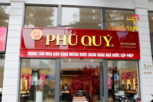 Mẫu bảng hiệu chữ nổi đẹp