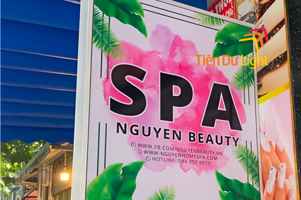 Biển bạt vẫy spa đẹp