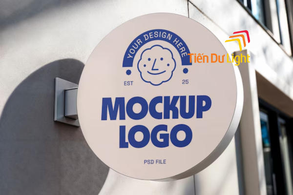 Mẫu	bảng hiệu treo tường 