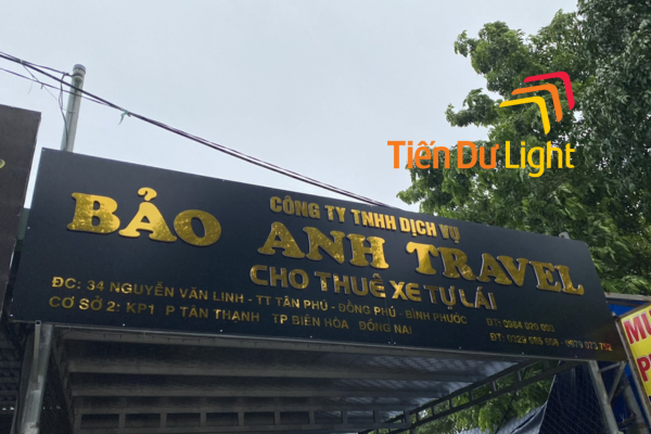 Mẫu biển quảng cáo cho thuê xe 