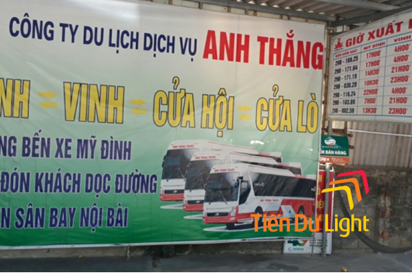 Biển quảng cáo bạt tiết kiệm chi phí