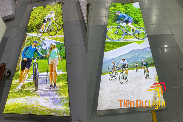 Hộp đèn nhét cạnh không viền – xu hướng trưng bày hiện đại, thẩm mỹ cao