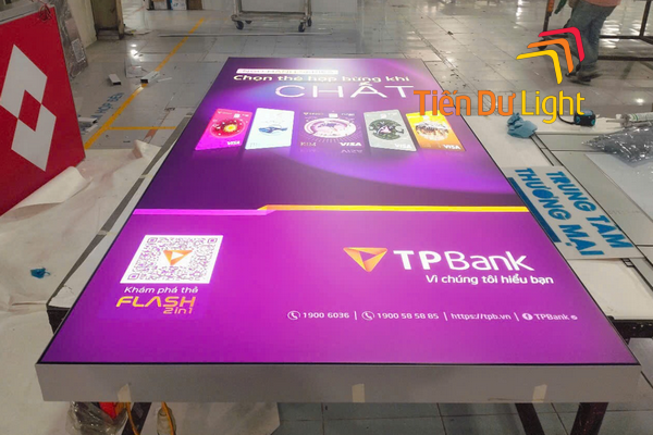 Cấu tạo hộp đèn nhét cạnh không viền