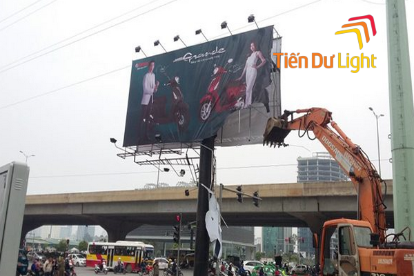 Trường hợp cần tháo dỡ biển quảng cáo