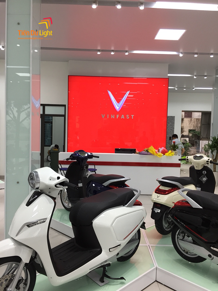 Backdrop cửa hàng Vinfast