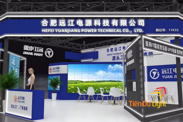 Mẫu thi công booth trưng bày