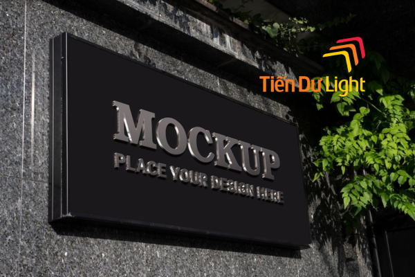 Treo bảng hiệu công ty trước mặt tiền