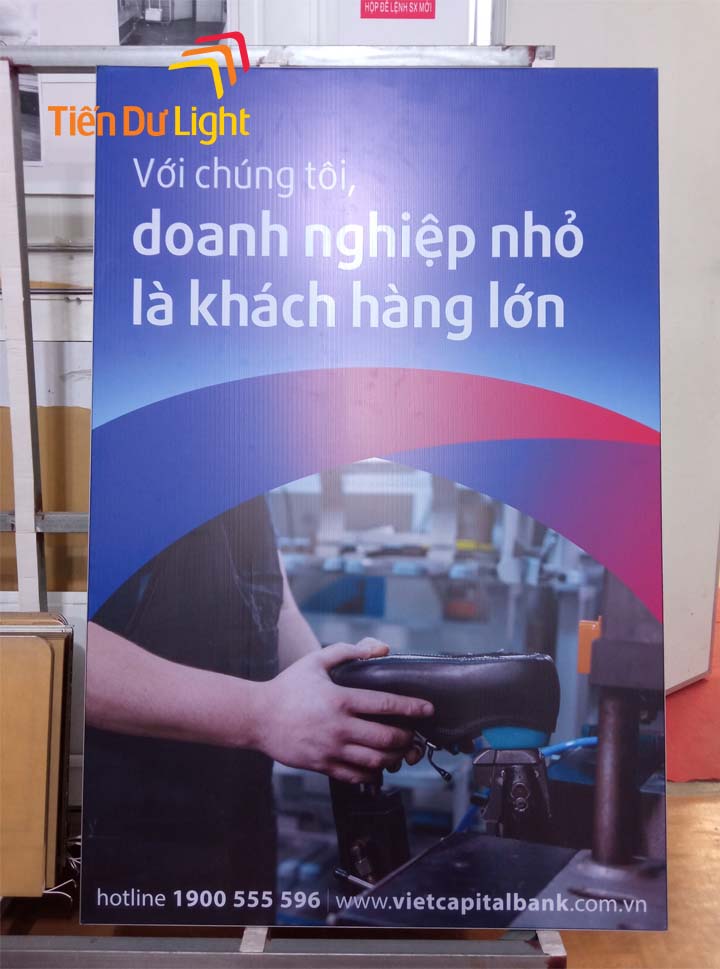 Hộp đèn quảng cáo bạt hifex