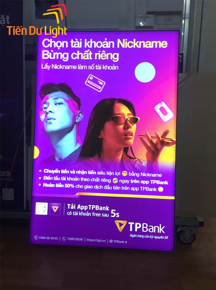 Hộp đèn quảng cáo siêu mỏng