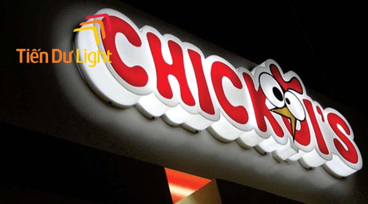 Tiến Dư Light chuyên làm chữ led quảng cáo chất lượng