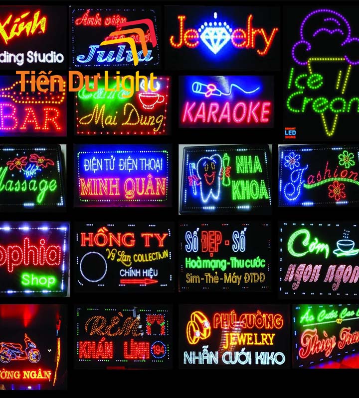 Chữ led quảng cáo là công cụ marketing hiệu quả