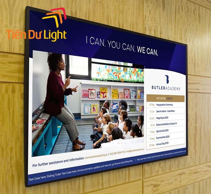 Digital Signage hấp dẫn khách hàng