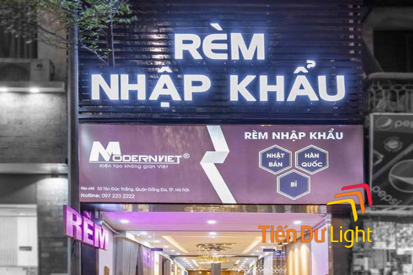 Tổng hợp các mẫu bảng hiệu rèm cửa đẹp, sang trọng nhất 2025
