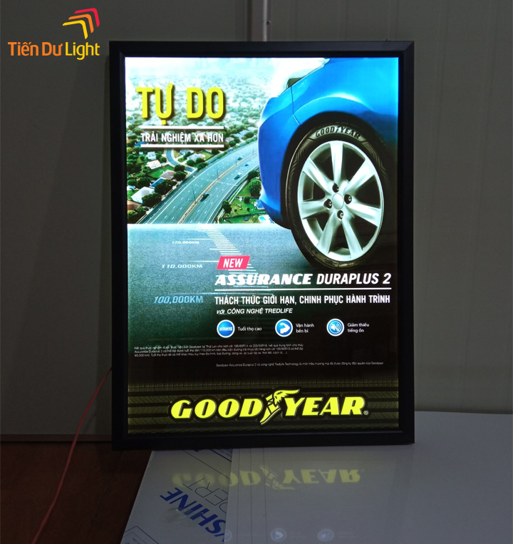 Giá hộp đèn led siêu mỏng không cố định
