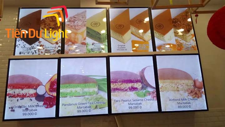 Ưu điểm hộp đèn khung nhôm bật nắp 