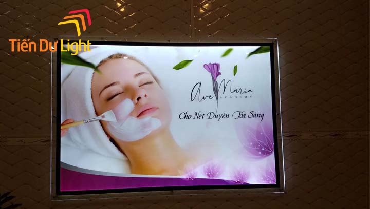 Hộp đèn khung nhôm bật nắp ngày càng được ưa chuộng