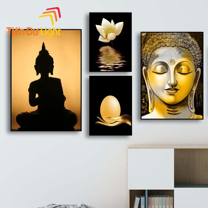 in tranh phật giáo