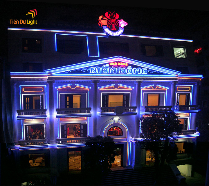 biển nhà hàng hải sản