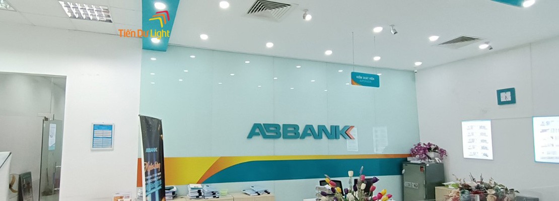 Làm biển quảng cáo ngân hàng AB Bank chi nhánh thôn Nhạc Lộc, xã Trung Trắc, huyện Văn Lâm, tỉnh Hưng Yên