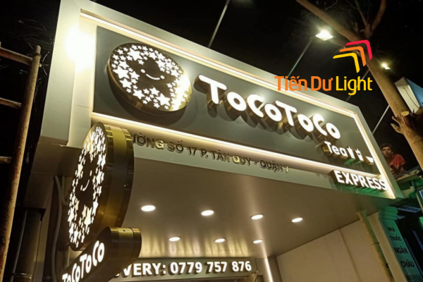 Xu hướng bảng hiệu có đèn được ưa chuộng năm 2026