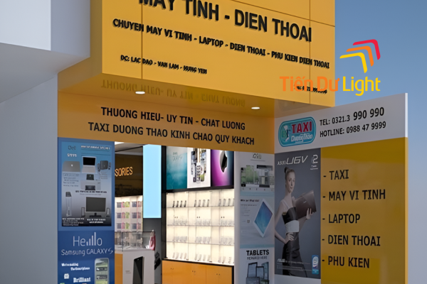 Vì sao biển vẫy máy tính trở thành xu hướng quảng cáo cho cửa hàng IT?