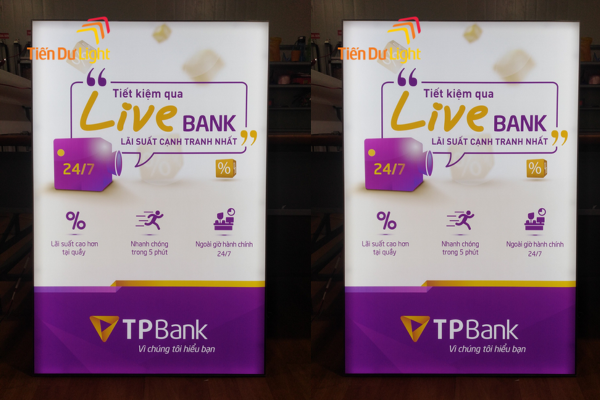 Hộp đèn không viền – Tối ưu hiển thị thương hiệu 24/7