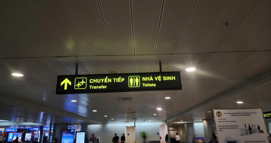 Giúp hành khách định hướng nhanh chóng