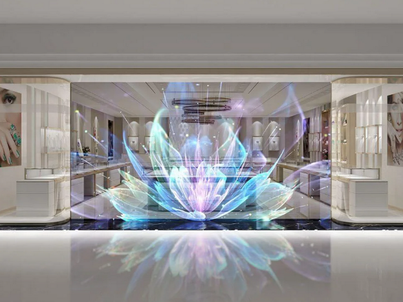 Màn hình LED vô hình Holographic