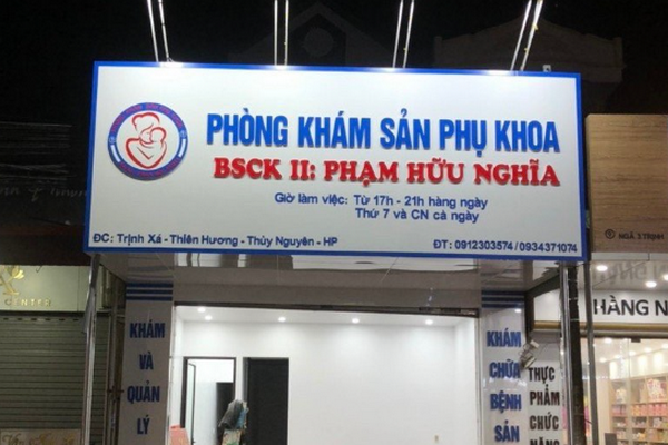 Bảng hiệu phòng khám sản phụ khoa chuẩn đẹp, tăng nhận diện hiệu quả