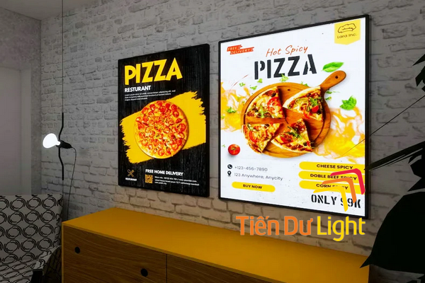 Bảng LED quảng cáo siêu mỏng đẹp, ấn tượng, giá tốt