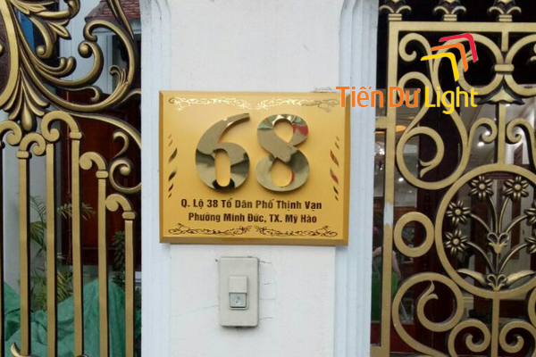 Đặt biển số nhà ở đâu? Vị trí chuẩn giúp dễ tìm, đúng phong thủy và thẩm mỹ