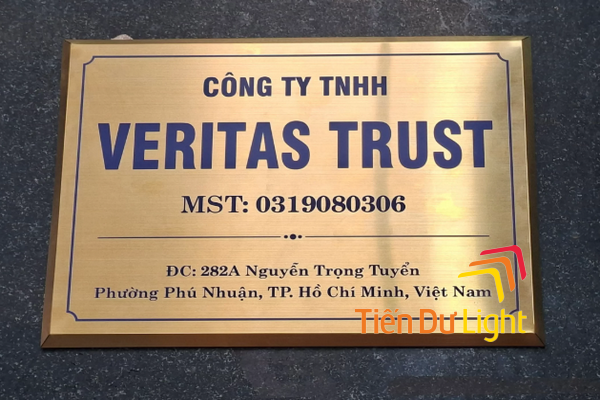 Làm biển công ty giá rẻ đẹp, tiết kiệm chi phí